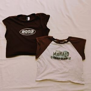 H&M crop tops, set of 2